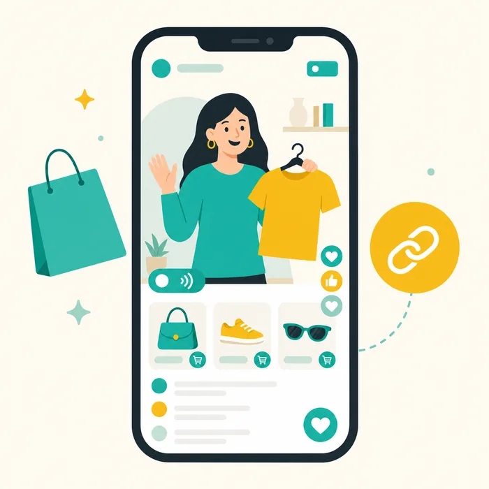 SNS·라이브 셀러 일러스트